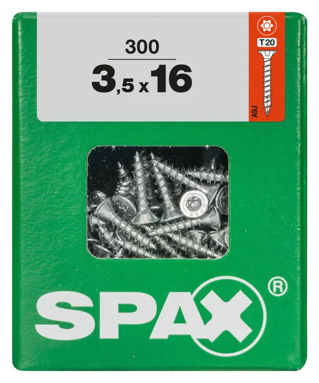 Spax schroef T-star plus verzonken kop 3,5x16mm 300st - Image 3