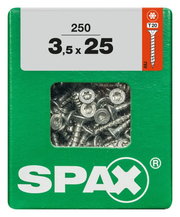 Spax schroef T-star plus verzonken kop 3,5x25mm 250st - Image 3