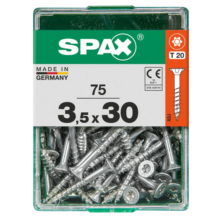 Spax schroef T-star plus verzonken kop 3,5x30mm 75st - Image 3