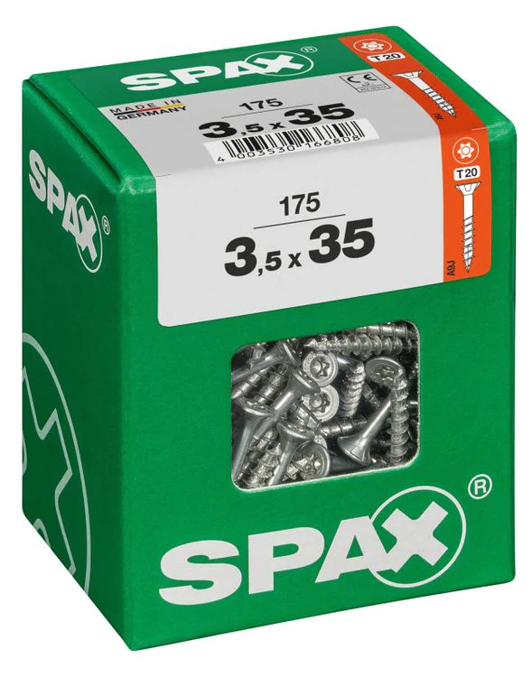 Spax schroef T-star plus verzonken kop 3,5x35mm 175st - Image 2