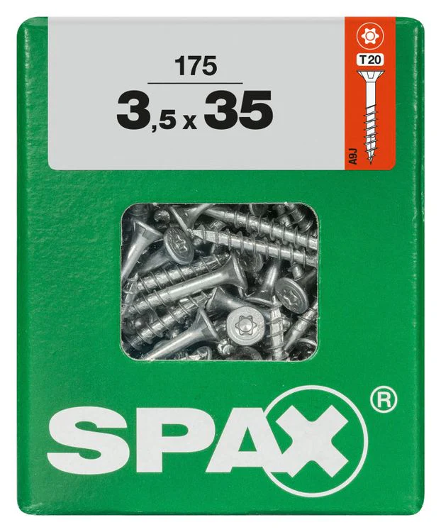 Spax schroef T-star plus verzonken kop 3,5x35mm 175st - Image 3