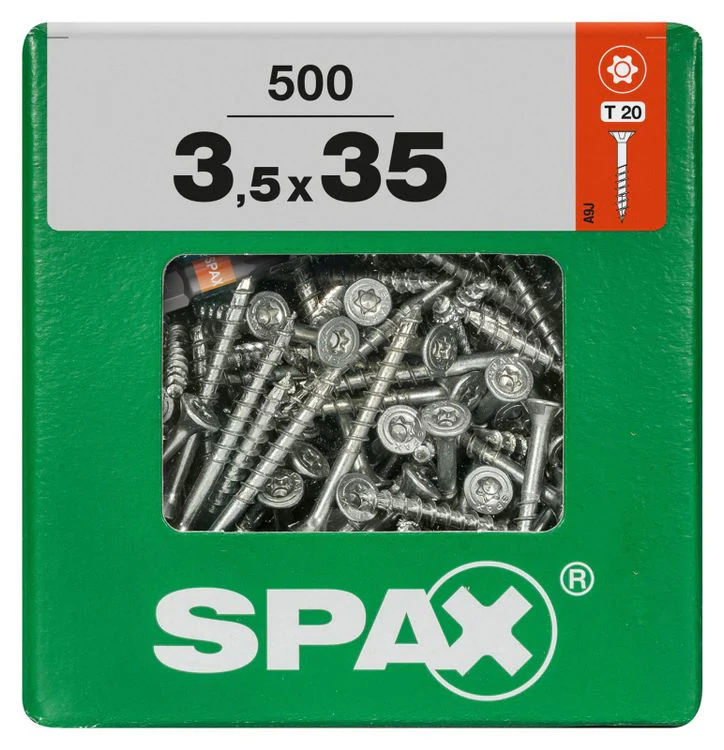 Spax schroef T-star plus verzonken kop 3,5x35mm 500st - Image 3