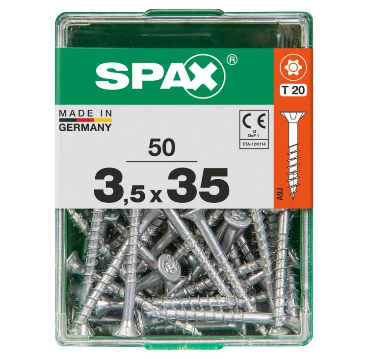 Spax schroef T-star plus verzonken kop 3,5x35mm 50st - Image 3