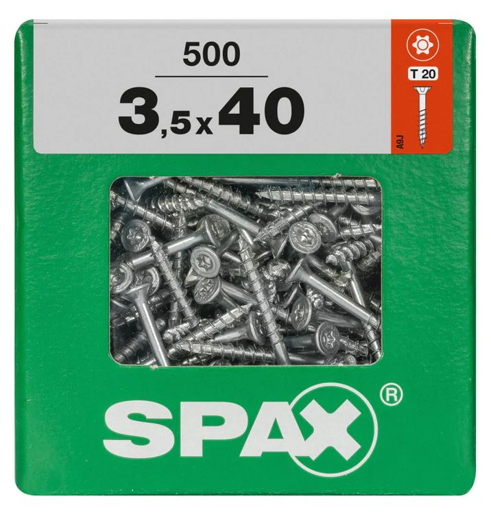 Spax schroef T-star plus verzonken kop 3,5x40mm 500st - Image 3