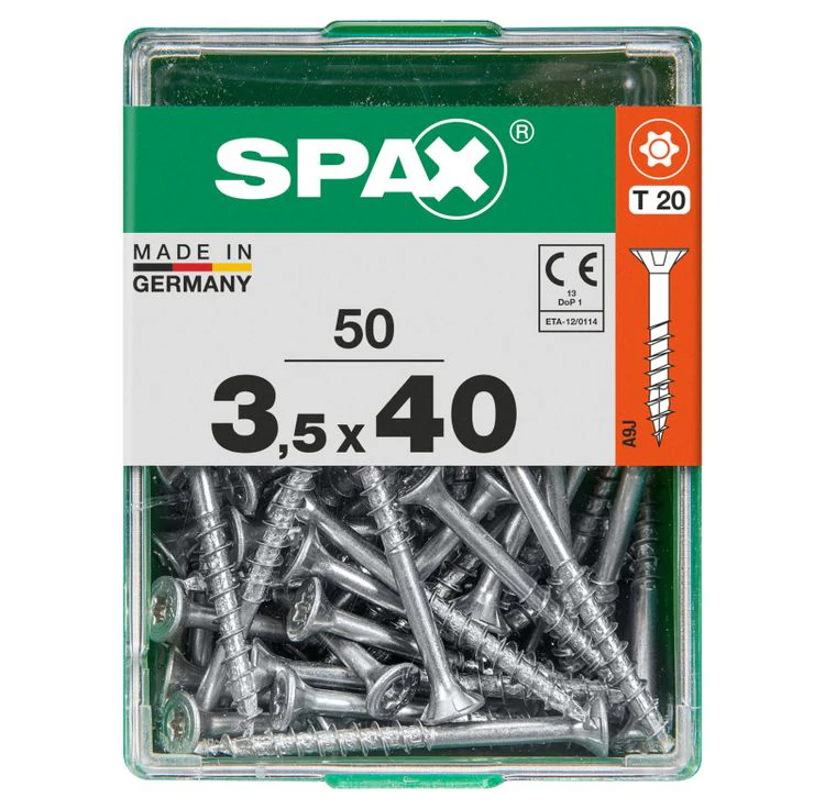 Spax schroef T-star plus verzonken kop 3,5x40mm 50st - Image 3