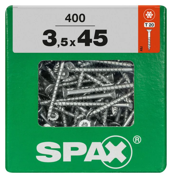 Spax schroef T-star plus verzonken kop 3,5x45mm 400st - Image 3