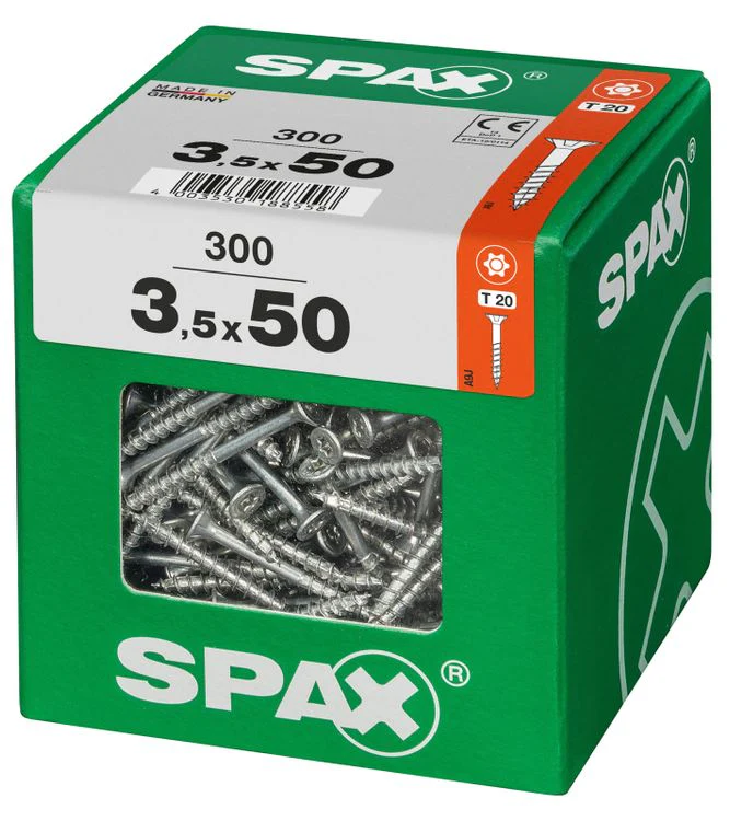 Spax schroef T-star plus verzonken kop 3,5x50mm 300st - Image 2
