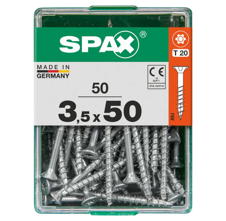 Spax schroef T-star plus verzonken kop 3,5x50mm 50st - Image 3