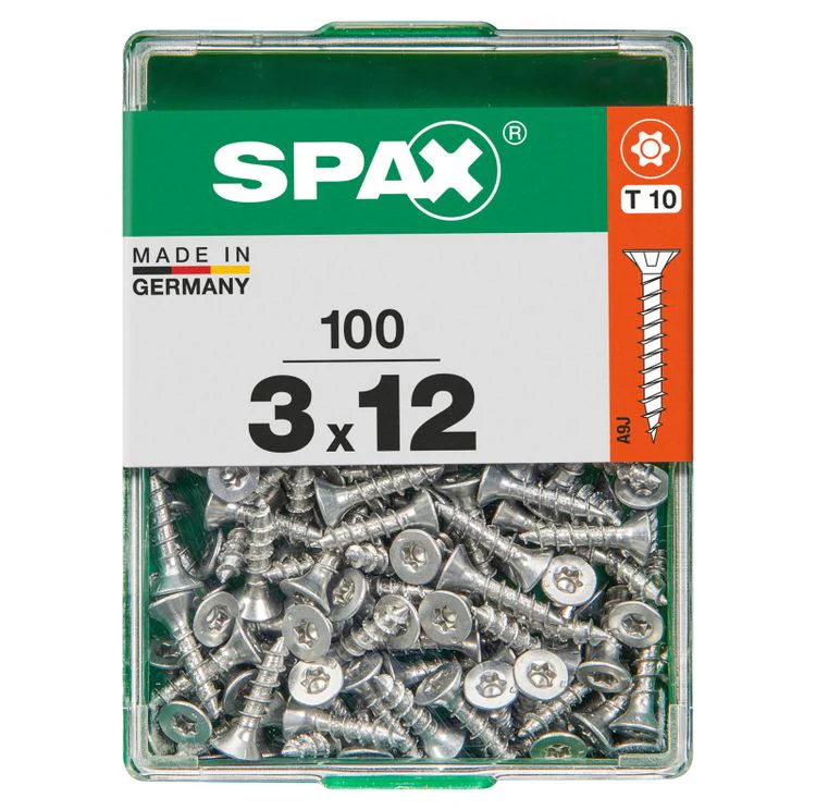 Spax schroef T-star plus verzonken kop 3x12mm 100st - Image 2