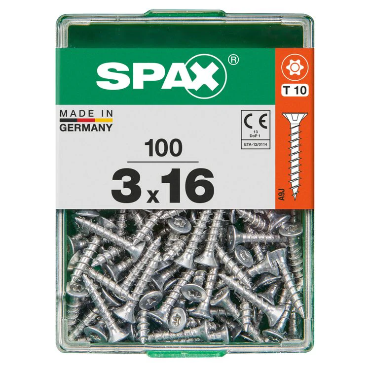 Spax schroef T-star plus verzonken kop 3x16mm 100st - Image 3