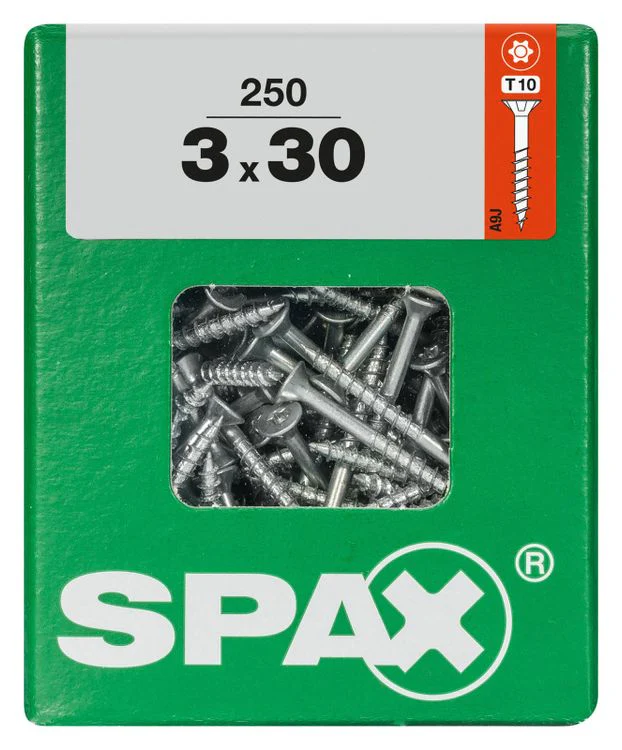 Spax schroef T-star plus verzonken kop 3x30mm 250st - Image 3