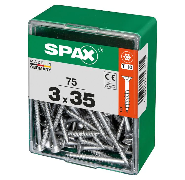 Spax schroef T-star plus verzonken kop 3x35mm 75st - Image 2