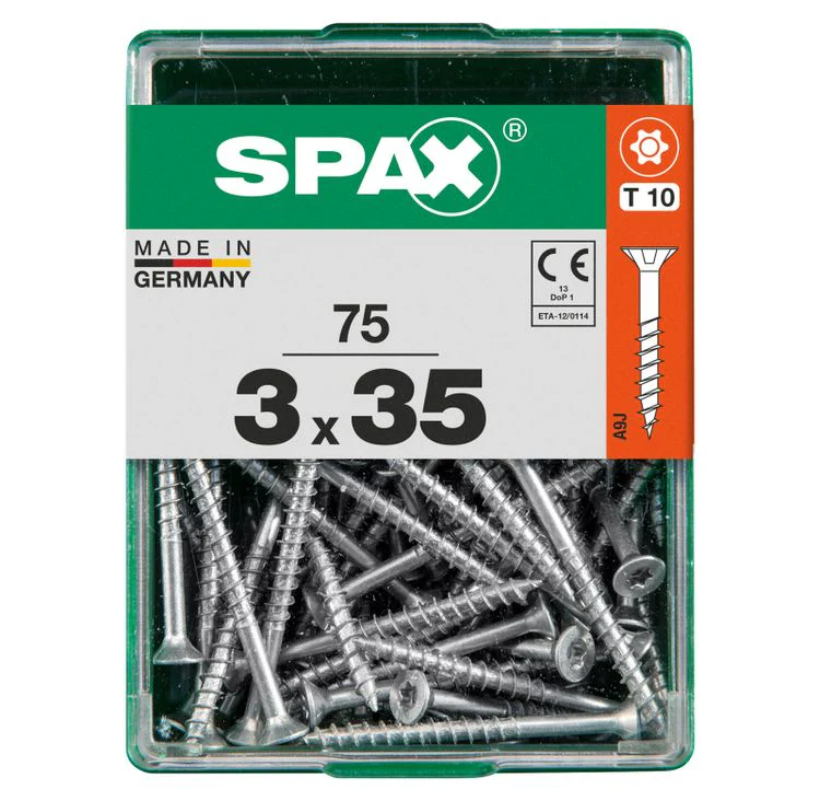 Spax schroef T-star plus verzonken kop 3x35mm 75st - Image 3
