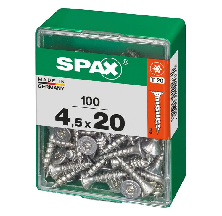 Spax schroef T-star plus verzonken kop 4,5x20mm 100st - Image 3