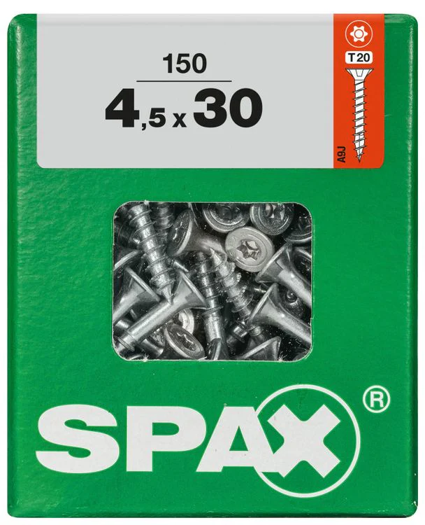 Spax schroef T-star plus verzonken kop 4,5x30mm 150st - Image 3