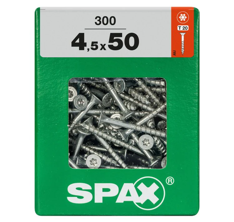 Spax schroef T-star plus verzonken kop 4,5x50mm 300st - Image 3