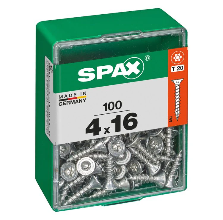 Spax schroef T-star plus verzonken kop 4x16mm 100st - Image 2