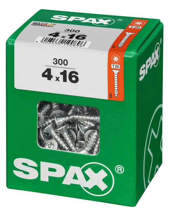 Spax schroef T-star plus verzonken kop 4x16mm 300st - Image 2
