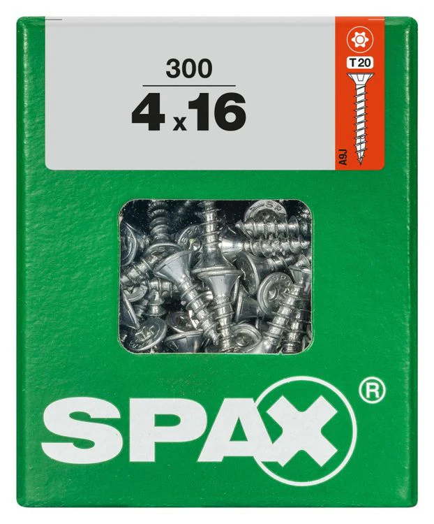Spax schroef T-star plus verzonken kop 4x16mm 300st - Image 3