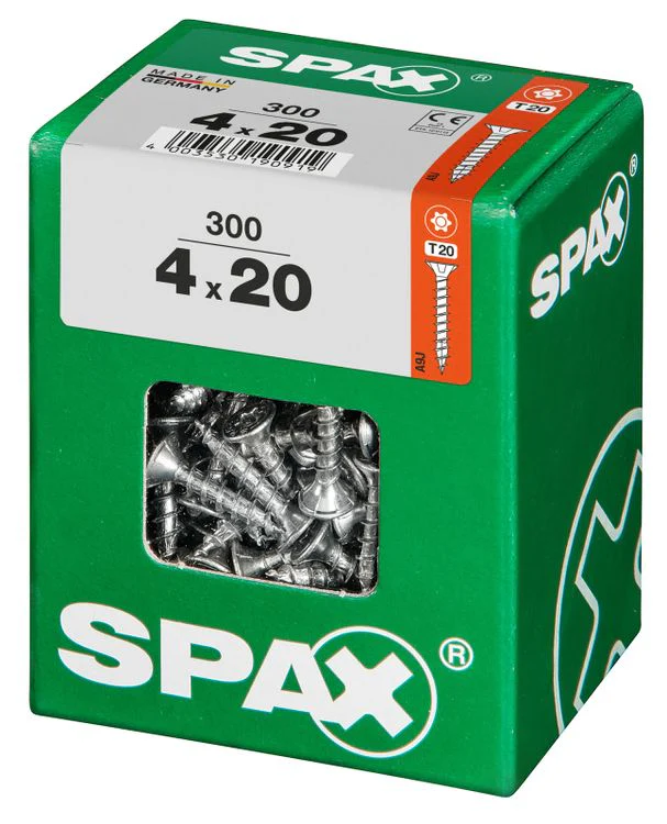 Spax schroef T-star plus verzonken kop 4x20mm 300st - Image 2
