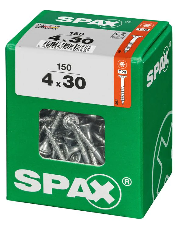 Spax schroef T-star plus verzonken kop 4x30mm 150st - Image 2