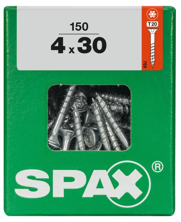 Spax schroef T-star plus verzonken kop 4x30mm 150st - Image 3