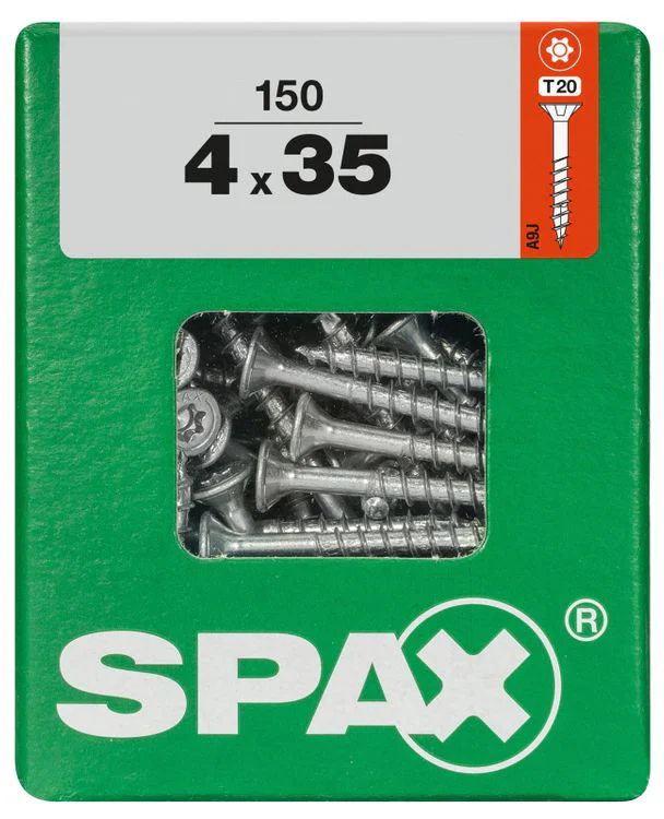 Spax schroef T-star plus verzonken kop 4x35mm 150st - Image 3