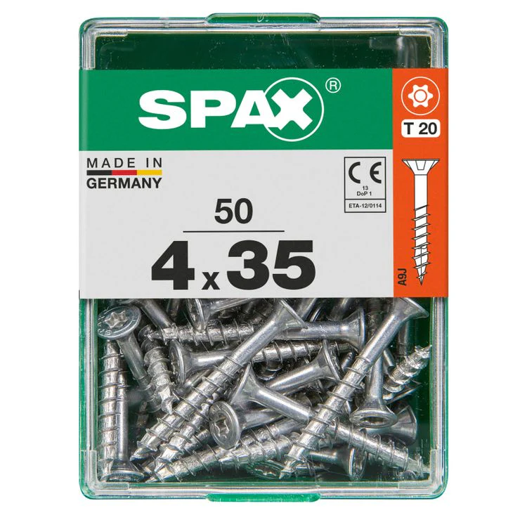 Spax schroef T-star plus verzonken kop 4x35mm 50st - Image 2
