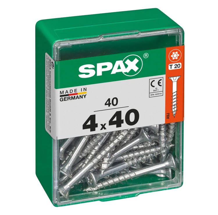Spax schroef T-star plus verzonken kop 4x40mm 40st - Image 2
