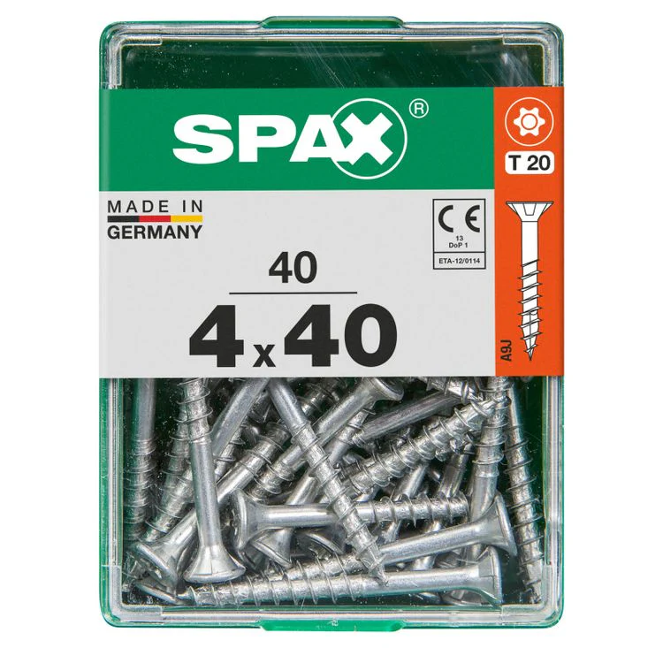 Spax schroef T-star plus verzonken kop 4x40mm 40st - Image 3