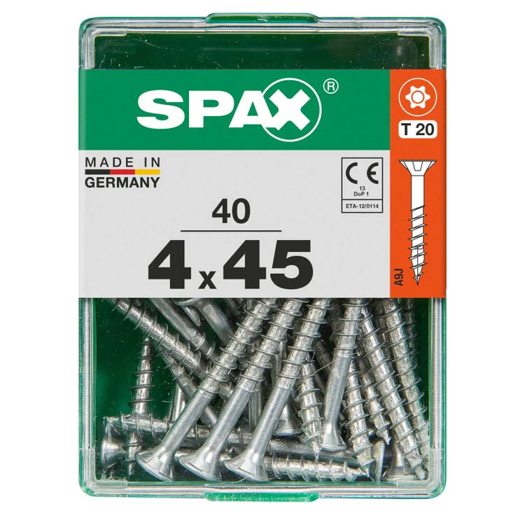 Spax schroef T-star plus verzonken kop 4x45mm 40st - Image 3