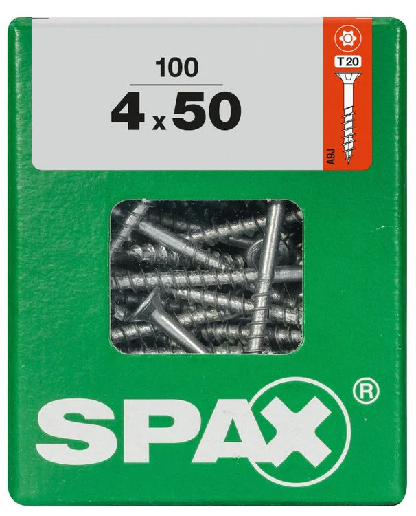 Spax schroef T-star plus verzonken kop 4x50mm 100st - Image 3