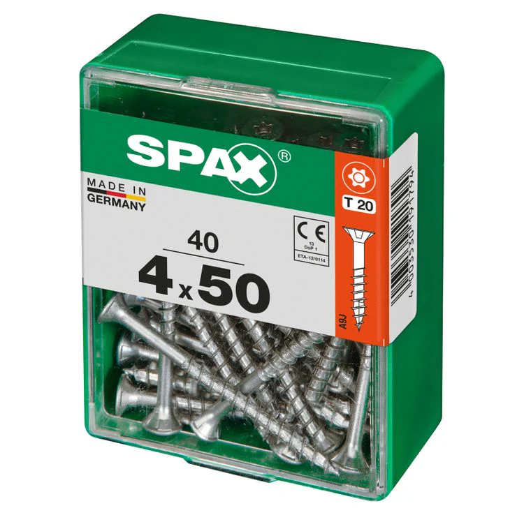 Spax schroef T-star plus verzonken kop 4x50mm 40st - Image 2