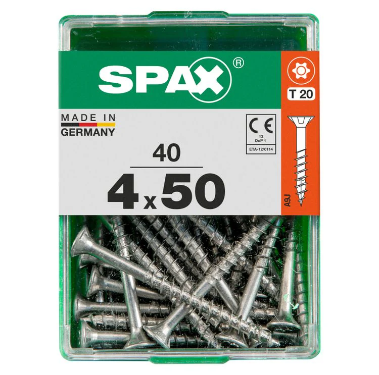 Spax schroef T-star plus verzonken kop 4x50mm 40st - Image 3