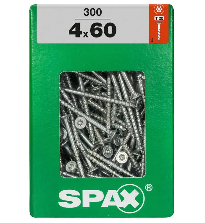 Spax schroef T-star plus verzonken kop 4x60mm 300st - Image 3