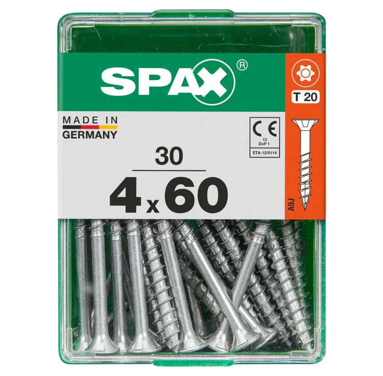 Spax schroef T-star plus verzonken kop 4x60mm 30st - Image 2