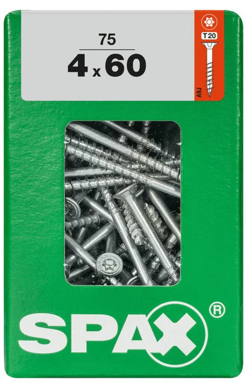 Spax schroef T-star plus verzonken kop 4x60mm 75st - Image 3