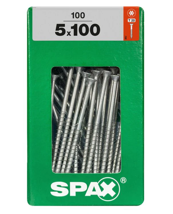 Spax schroef T-star plus verzonken kop 5x100mm 100st - Image 3