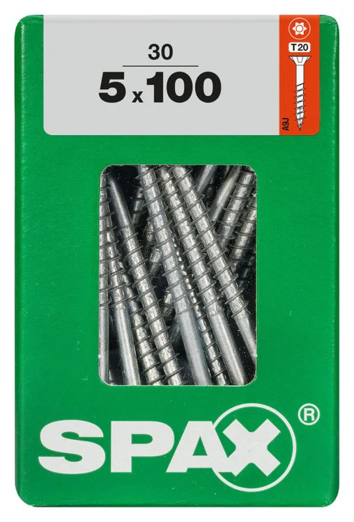 Spax schroef T-star plus verzonken kop 5x100mm 30st - Image 3