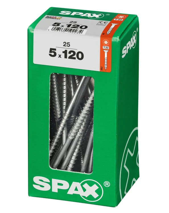 Spax schroef T-star plus verzonken kop 5x120mm 25st - Image 2