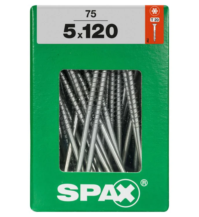 Spax schroef T-star plus verzonken kop 5x120mm 75st - Image 3