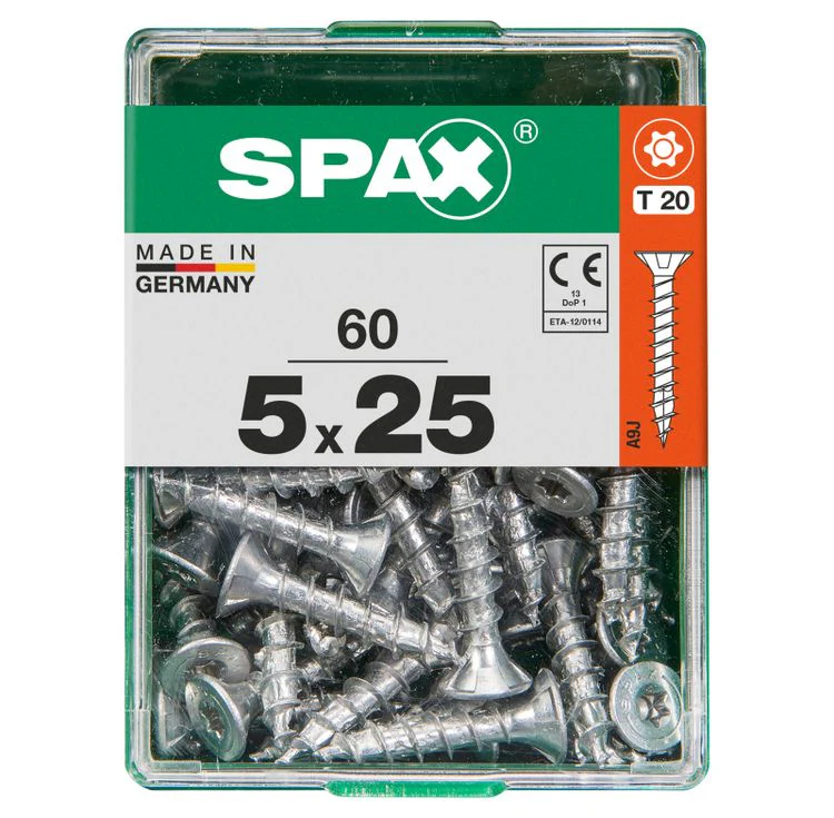 Spax schroef T-star plus verzonken kop 5x25mm 60st - Image 3