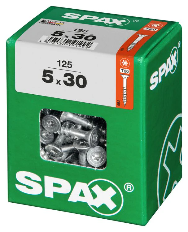 Spax schroef T-star plus verzonken kop 5x30mm 125st - Image 3