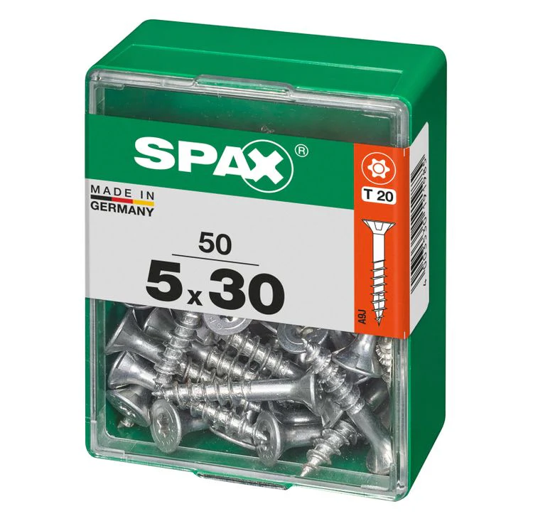 Spax schroef T-star plus verzonken kop 5x30mm 50st - Image 2