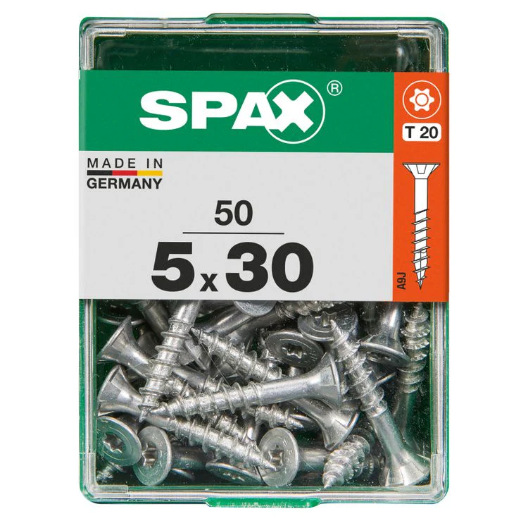 Spax schroef T-star plus verzonken kop 5x30mm 50st - Image 3
