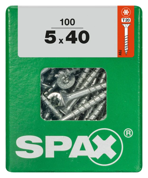 Spax schroef T-star plus verzonken kop 5x40mm 100st - Image 3