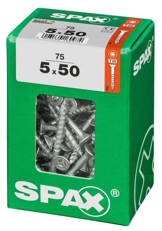 Spax schroef T-star plus verzonken kop 5x50mm 75st - Image 2