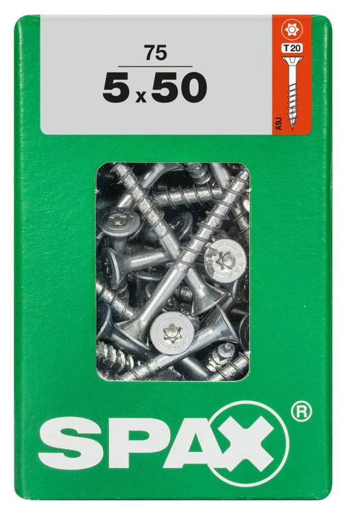 Spax schroef T-star plus verzonken kop 5x50mm 75st - Image 3