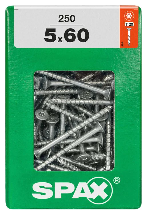 Spax schroef T-star plus verzonken kop 5x60mm 250st - Image 3
