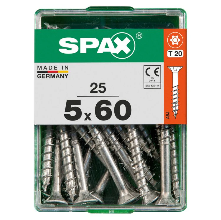 Spax schroef T-star plus verzonken kop 5x60mm 25st - Image 3
